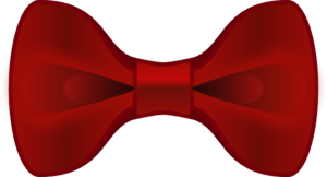 300x162 Red Bow Tie Clip Art