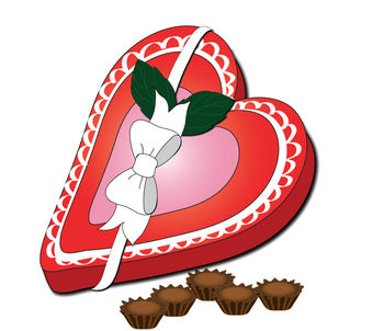 350x302 Valentine Candy Clipart