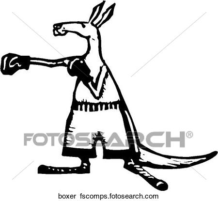450x415 Clipart Of Boxer Boxer