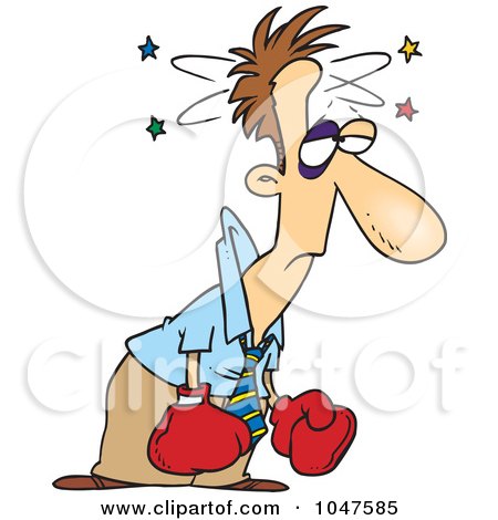 450x470 Royalty Free (Rf) Clip Art Illustration Of A Cartoon Black Eyed