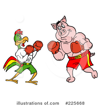 400x420 Boxers Boxing Clipart
