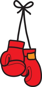 146x300 Boxing Gloves Clipart Image