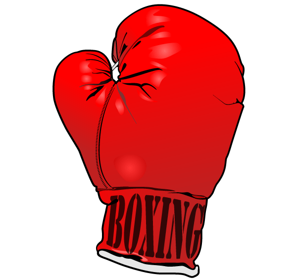 600x565 Boxing Gloves Red Ing Gloves Vector Image Free Freevectors Clip