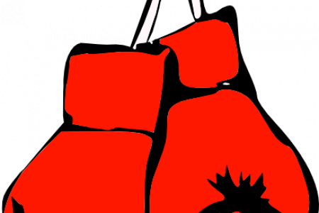 450x300 Boxing Gloves Clipart