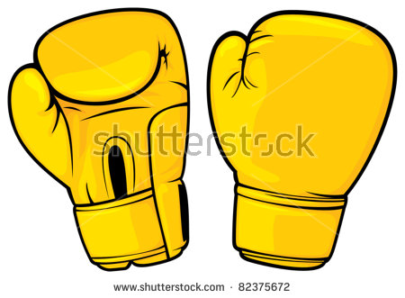 450x331 Yellow Clipart Boxing Glove
