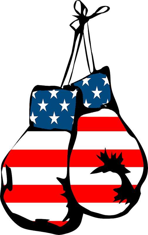 505x800 Usa Boxing Gloves Stickers Stickers By Imagemonkey Redbubble