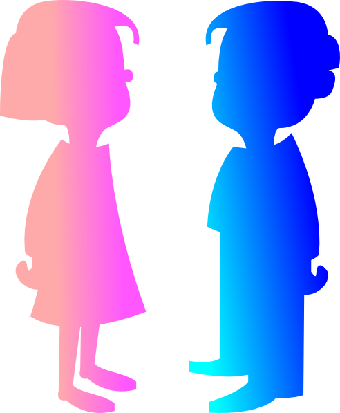 492x597 Boy And Girl Clip Art
