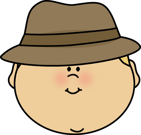 461x441 Detective Face Clip Art