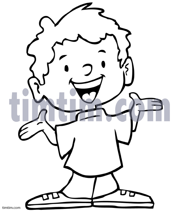 572x678 Free Drawing Of A Boy 1bw From The Category Parents Amp Kids