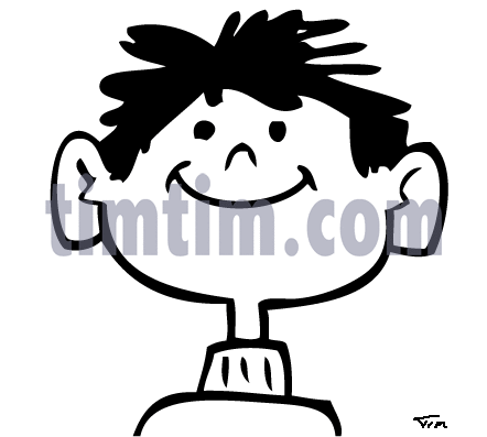 442x397 Free Drawing Of A Boy 5bw From The Category Parents Amp Kids