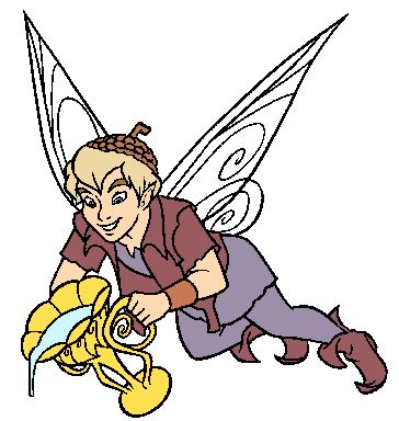 364x384 Boy Fairy Clipart