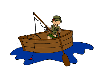 320x220 Clip Art Images Of Kids Fishing For Making Teaching Resources