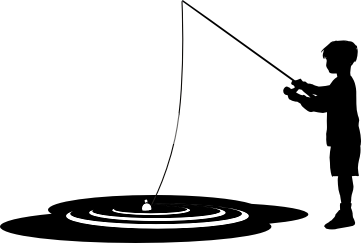 361x243 Boy Fishing Clipart Free Images