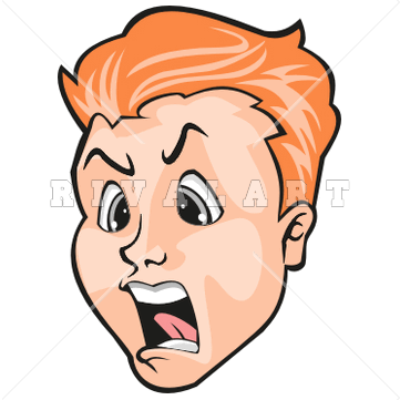 361x361 Red Head Boy Clipart