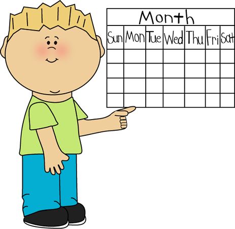 463x450 Calendar Helper Clip Art Boy And Girl Cliparts