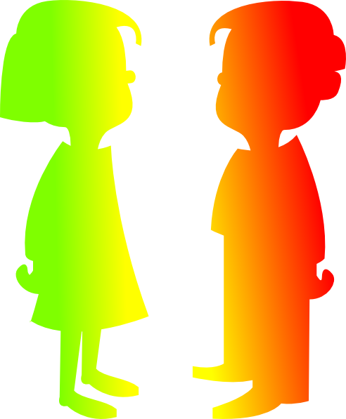 492x597 Figures Boy And Girl 7 Clip Art