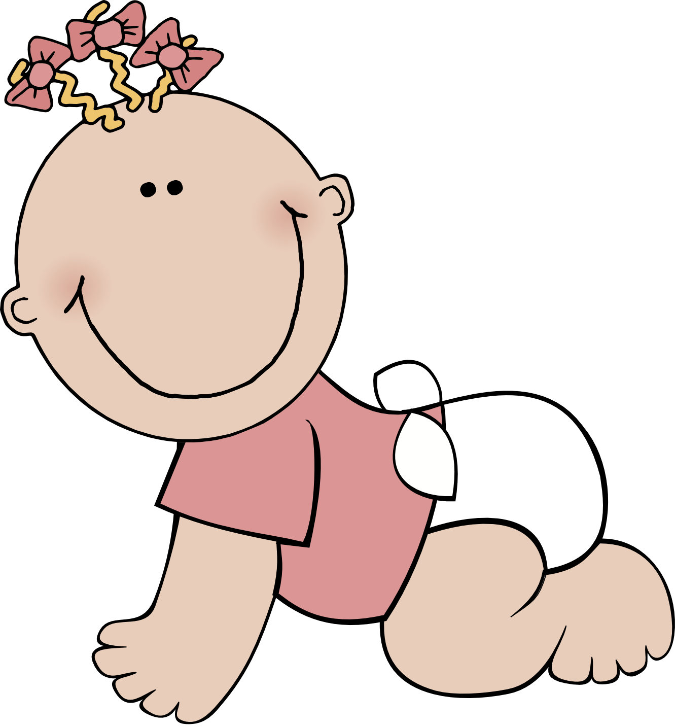 1331x1433 Baby Girl Free Baby Clipart Boy Printable And Clip Art