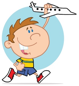 277x300 Toy Airplane Clipart Image