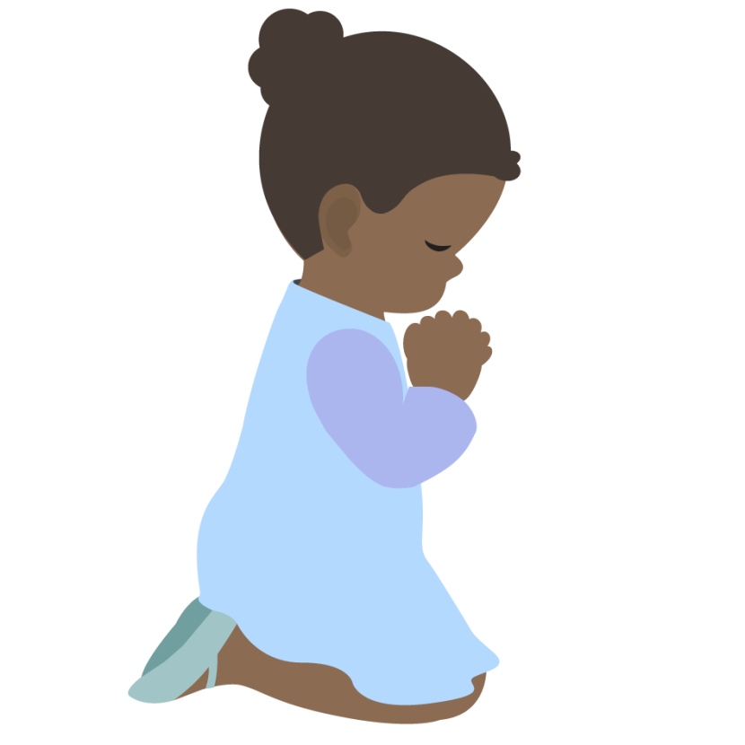830x830 Best Children Praying Clipart