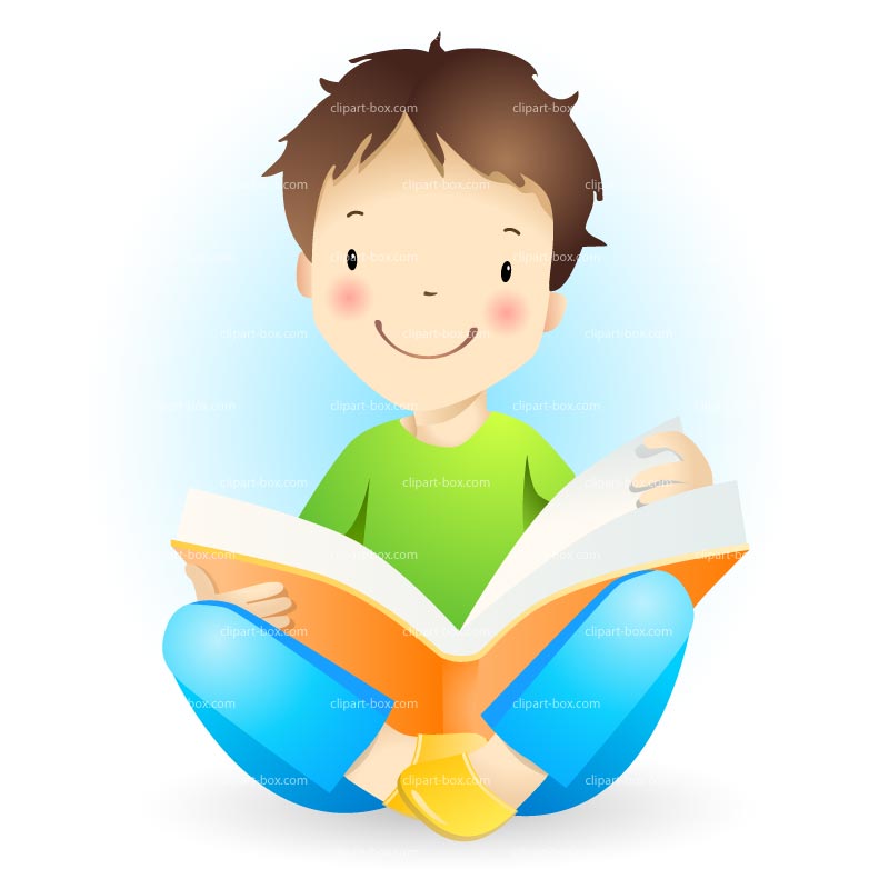 800x800 Boy Child Reading Clip Art Clipart Panda