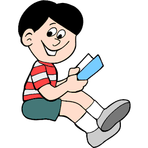 300x300 Reading Clip Art