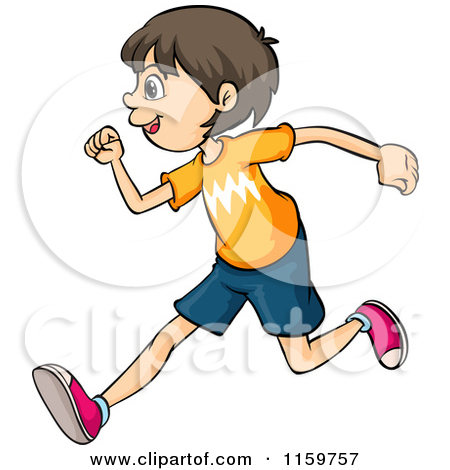 450x470 Run Clipart 1159757 Brunette Boy