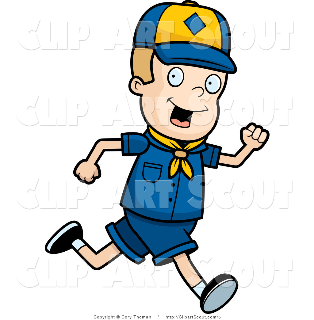 Boy Running Clipart