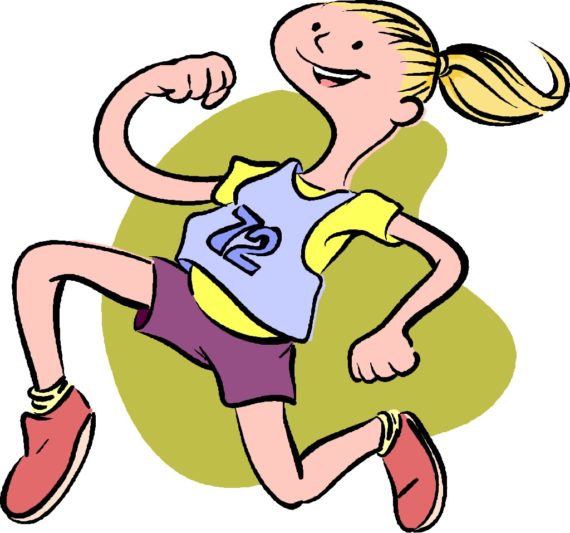 570x533 Person Running Clipart Of A Little Boy Running Free Clip Art