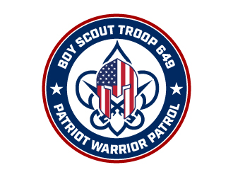 330x250 Boy Scout Troop 649patriot Warrior Patrol Logo Design