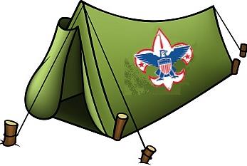 347x233 Camper Clipart Boy Scout Camp