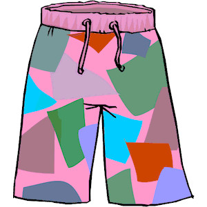300x300 Summer Shorts Clipart