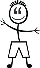 134x225 A Boy Stick Figure Soccer Goalie Gets Ready To Make A Save During
