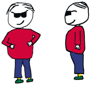 300x280 How To Draw A Fat Stick Man