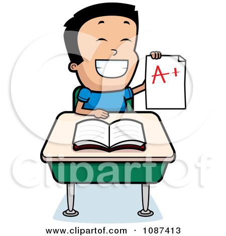 450x470 Clip Art Smart Boy Clipart