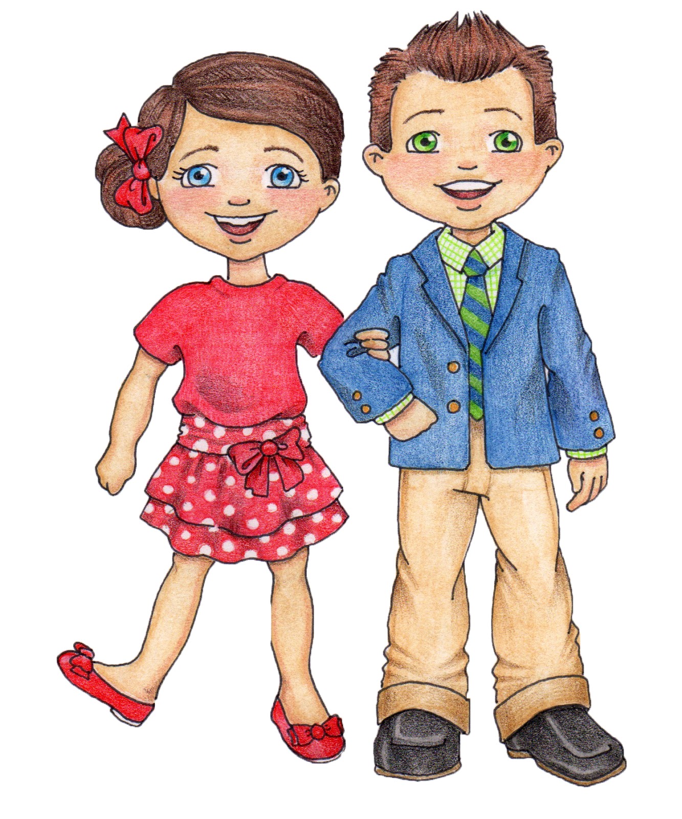 1333x1600 Mom And Dad Girl And Boy Clipart
