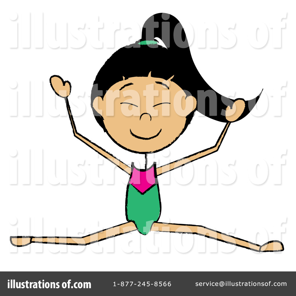 1024x1024 Gymnastics Clipart