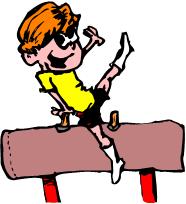 186x204 Top 87 Gymnastics Clip Art