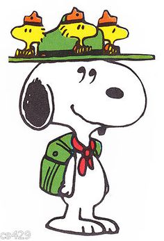 236x347 Snoopy Boy Scout Clip Art