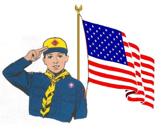 500x402 Graphics For Boy Scout Flag Graphics