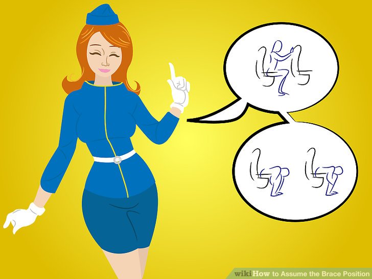 728x546 How To Assume The Brace Position 12 Steps (With Pictures)
