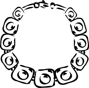 300x298 Necklace Clip Art