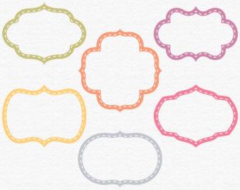 340x270 Decorative Frames Clipart