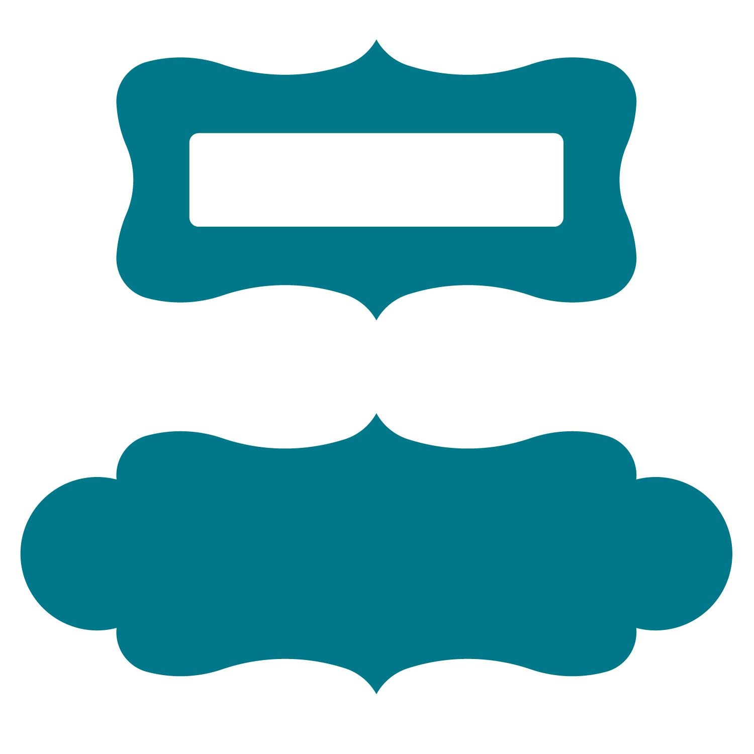 1500x1500 Clip Art Label Shapes Fancy Brackets Red Clipart, Label Shape Clip