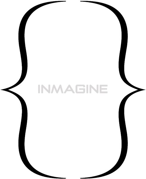 490x600 Parentheses Clipart