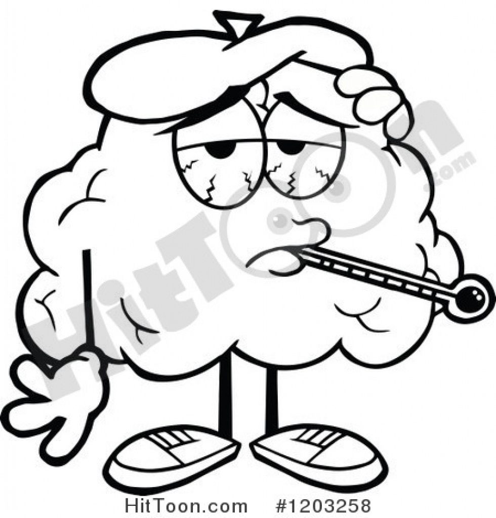 980x1024 Sick Brain Clipart Sick Brain Clipart Brain Clipart 1203258 Black