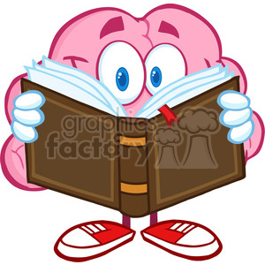 300x300 Royalty Free 5839 Royalty Free Clip Art Smiling Brain Cartoon