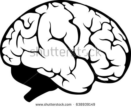 450x371 Brain Outline Clipart Black And White Forward