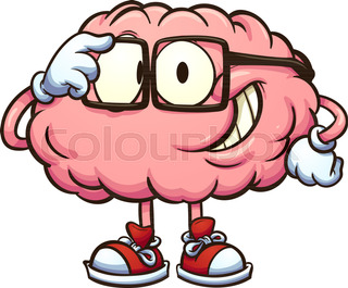320x265 Brain Freeze Clip Art. Vector Cartoon Illustration With Simple