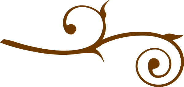 600x286 Branch Swirl 1 Clip Art