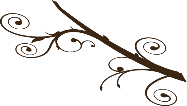 600x340 Dark Brown Branch Clip Art